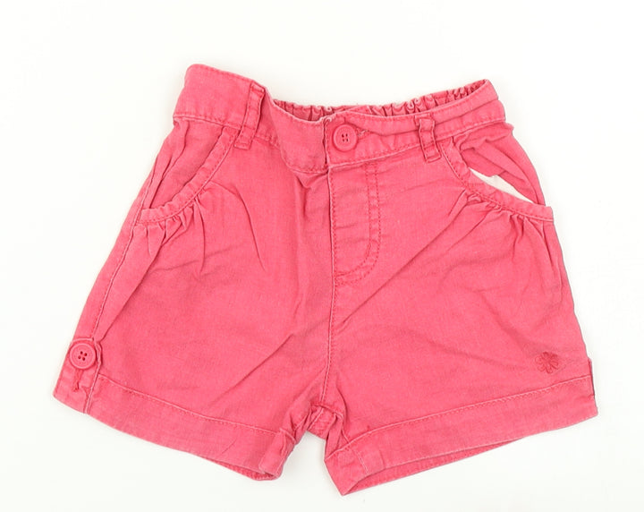 Cherokee Girls Pink Cropped Trousers Size 18-24 Months