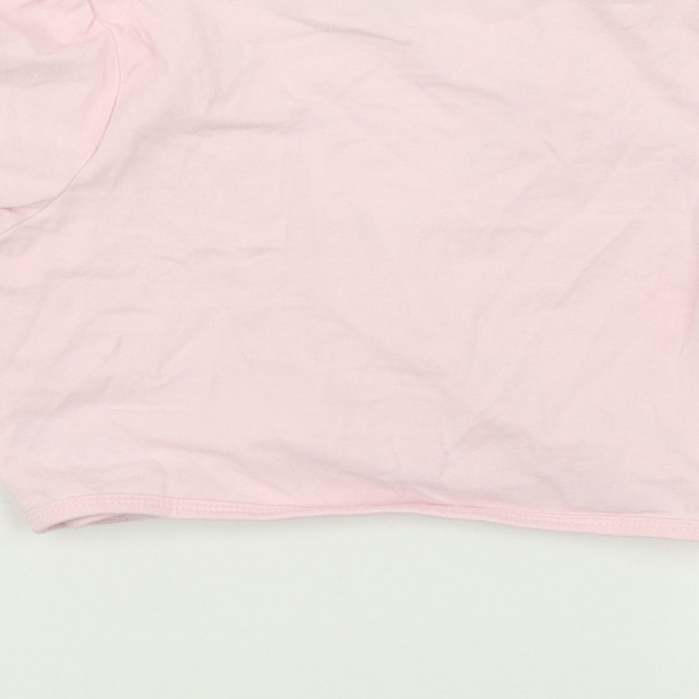 TU Girls Pink   Wrap T-Shirt Size 6 Years