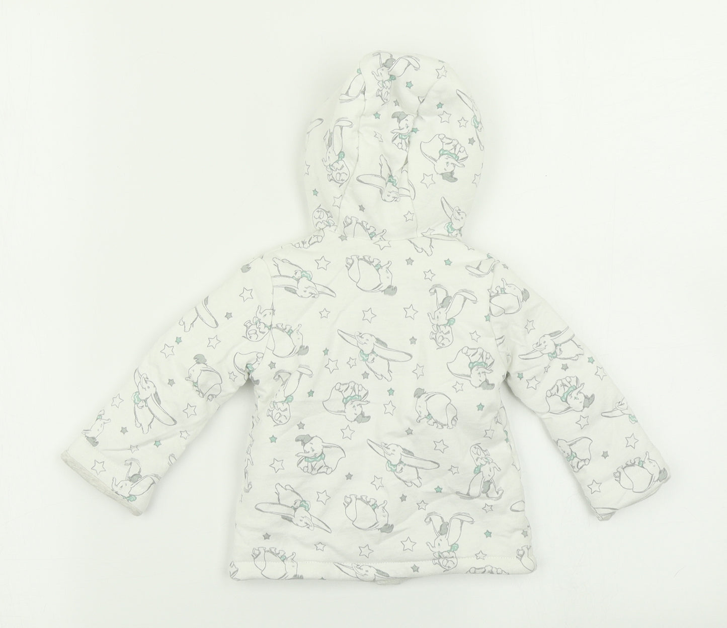 George Baby White   Jacket  Size 0-3 Months  - Dumbo
