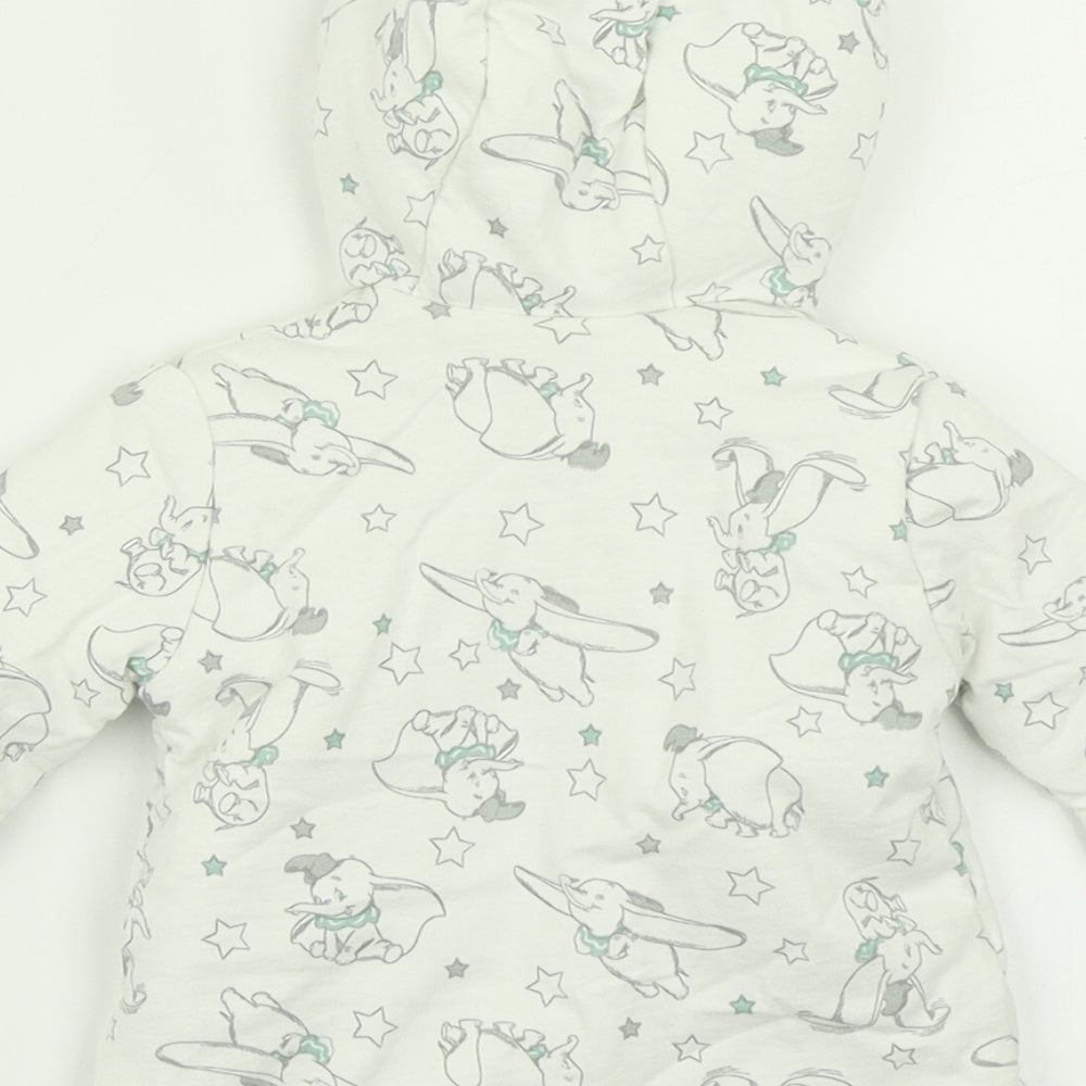 George Baby White   Jacket  Size 0-3 Months  - Dumbo