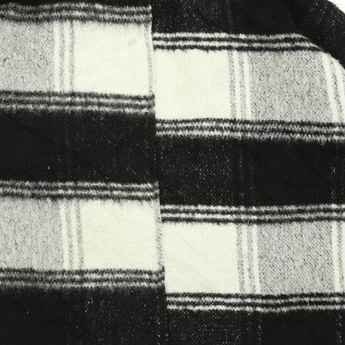 New Look Womens Black Check  Jacket  Size 10