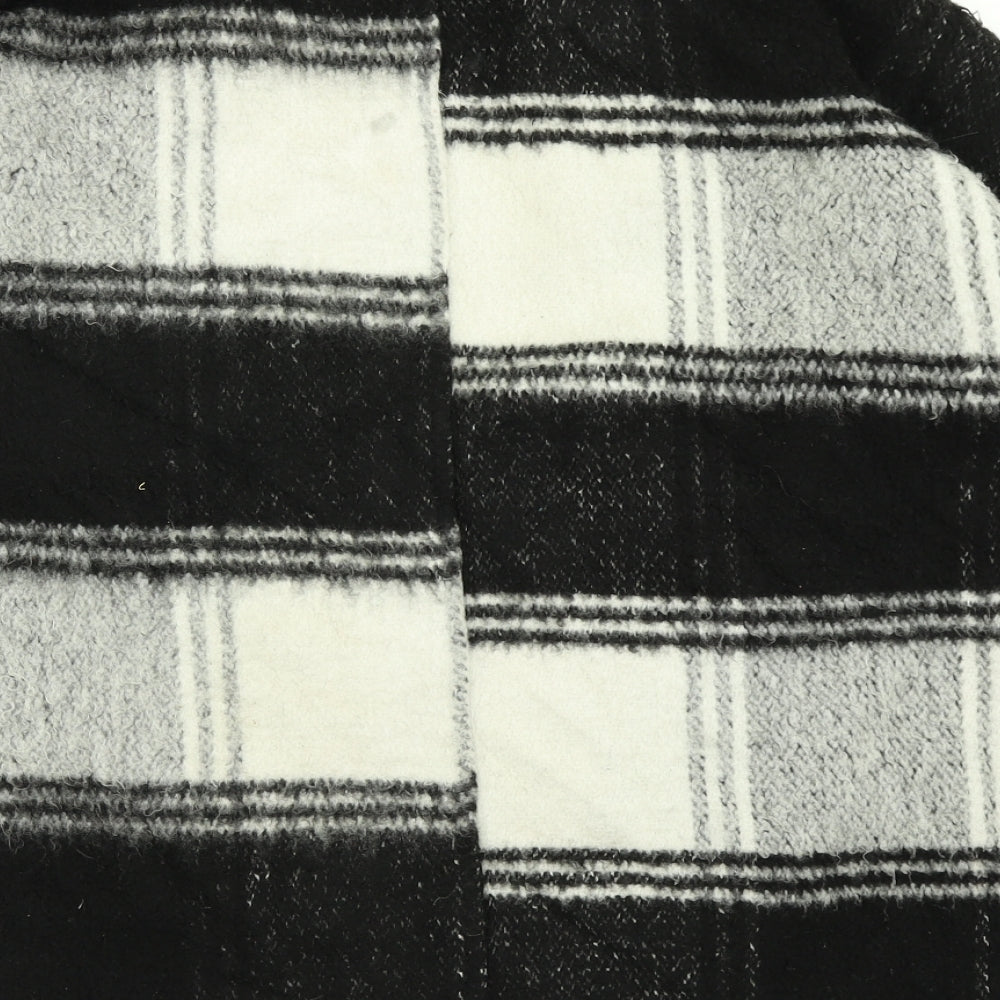 New Look Womens Black Check  Jacket  Size 10