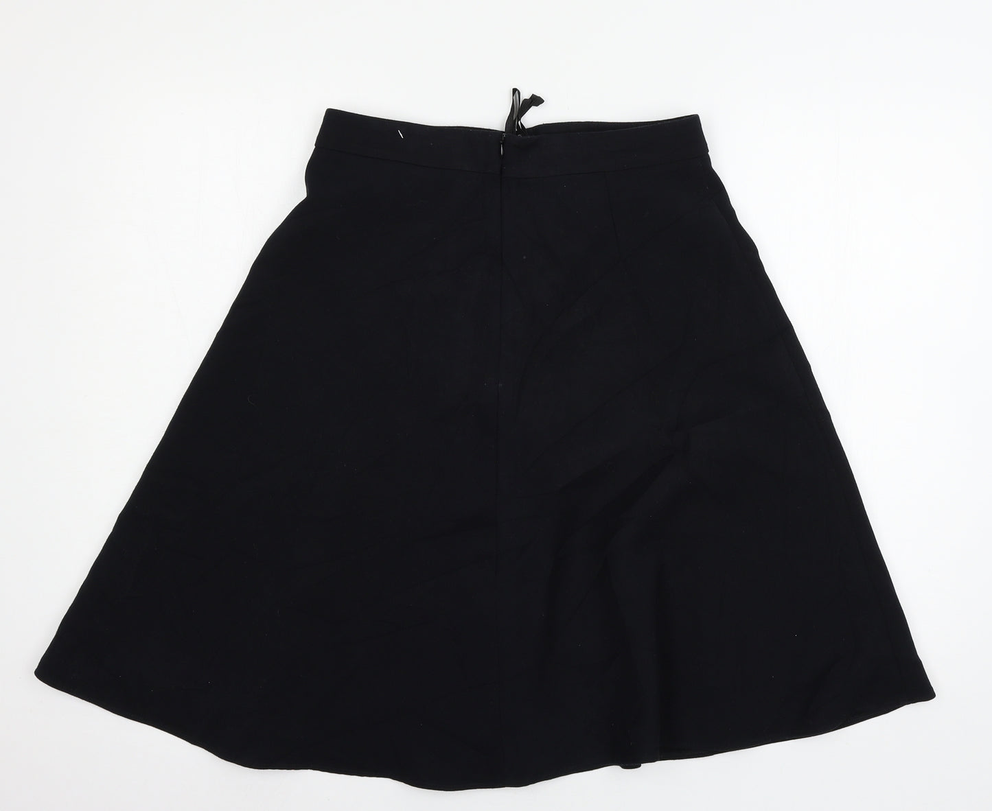 Marks and Spencer Womens Black   Flare Skirt Size 10
