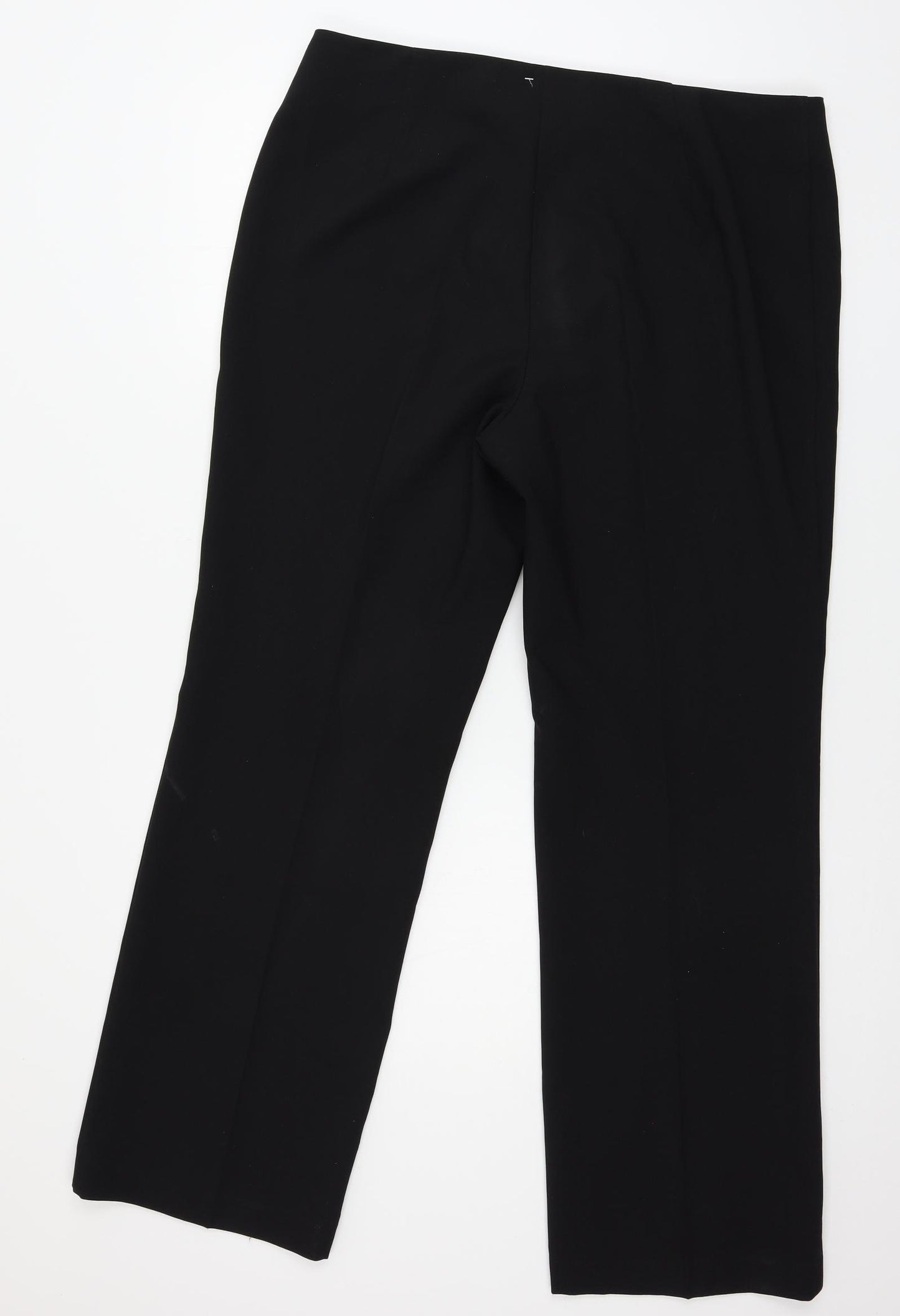 Marks and Spencer Womens Black   Trousers  Size 18 L29 in