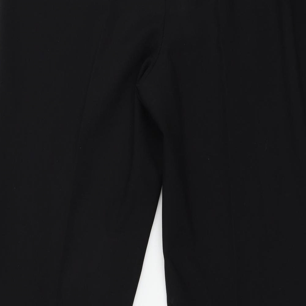Marks and Spencer Womens Black   Trousers  Size 18 L29 in
