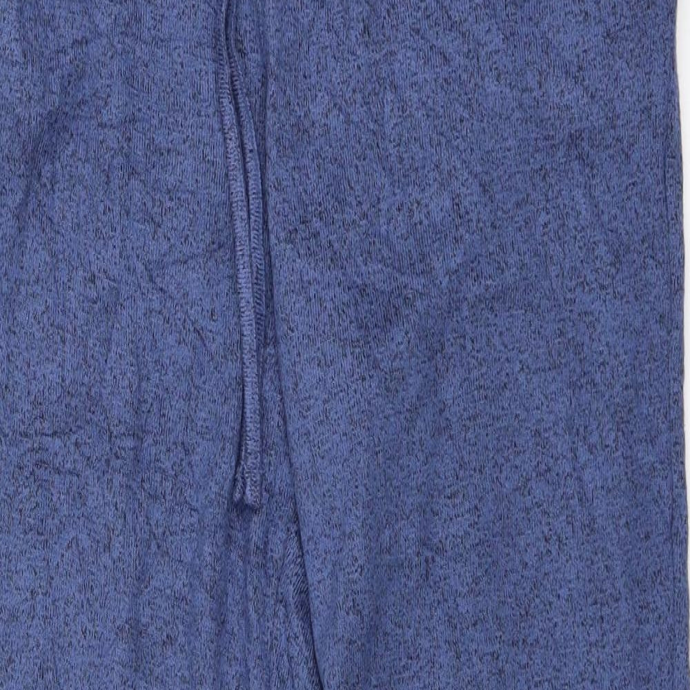 Marks and Spencer Womens Blue Solid Jersey Top Pyjama Pants Size 8