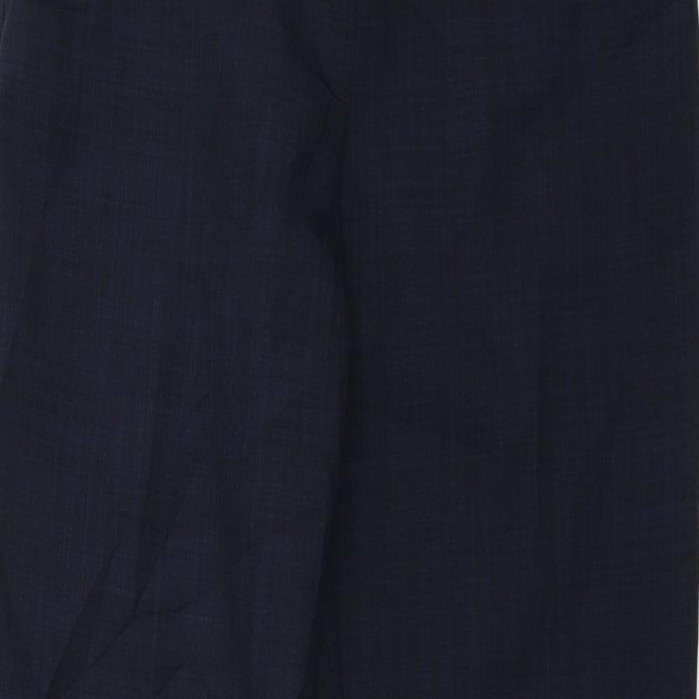 Marks and Spencer  Womens Blue   Trousers  Size 8 L29 in