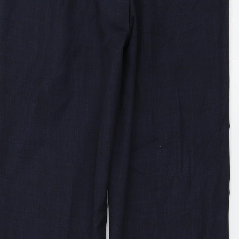 Marks and Spencer  Womens Blue   Trousers  Size 8 L29 in