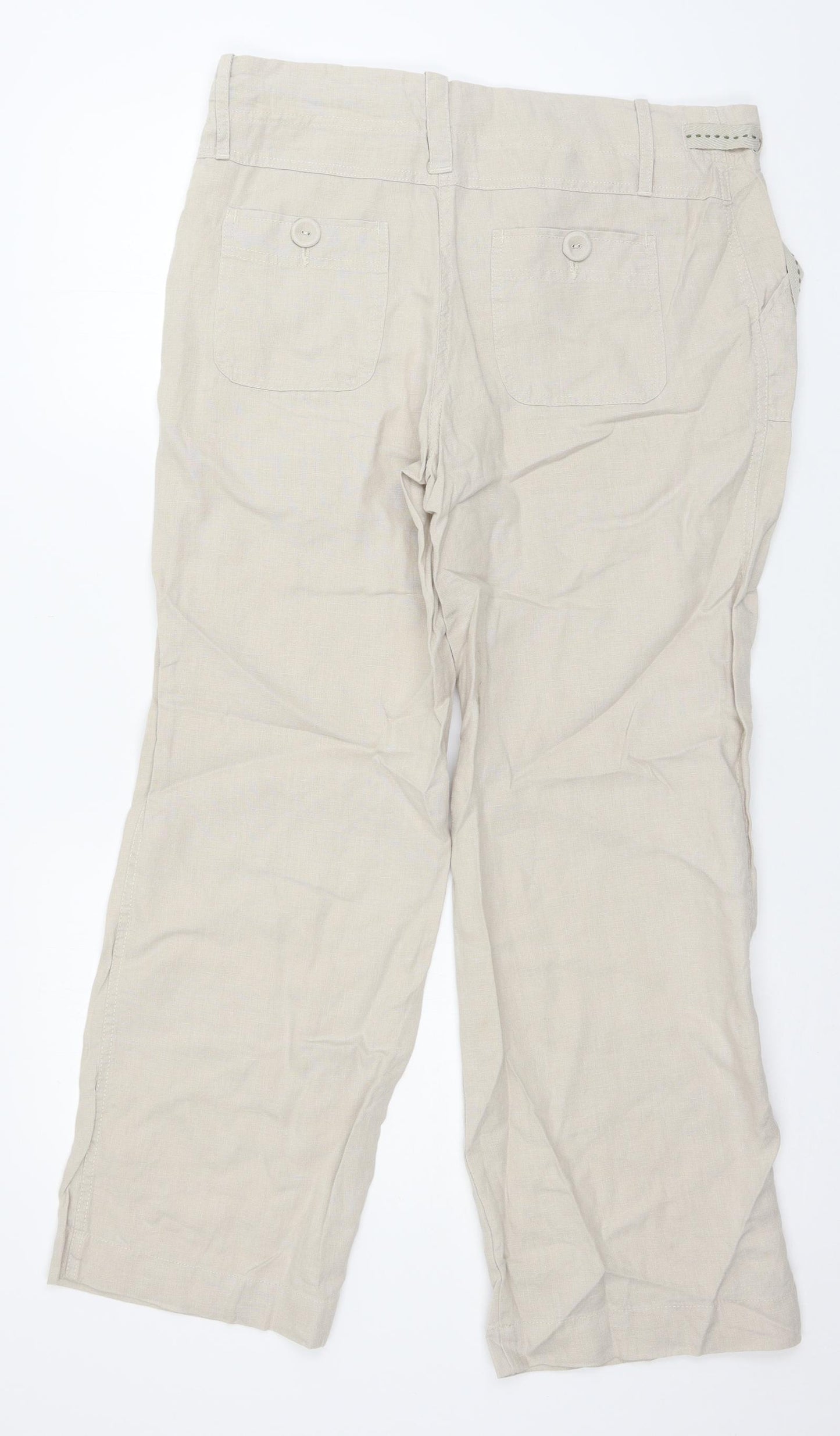 George Womens Beige   Trousers  Size 12 L28 in