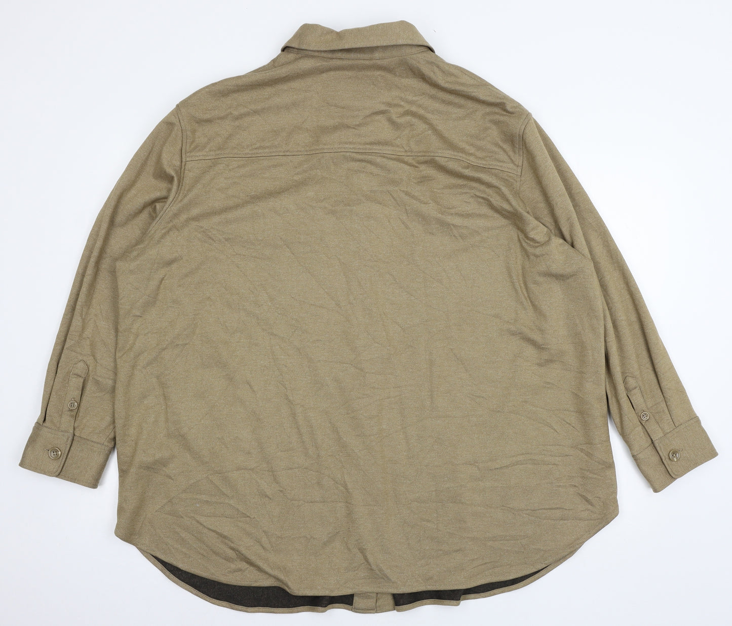 Autograph Womens Brown  Jersey Jacket  Size 22  - Shirt Jacket
