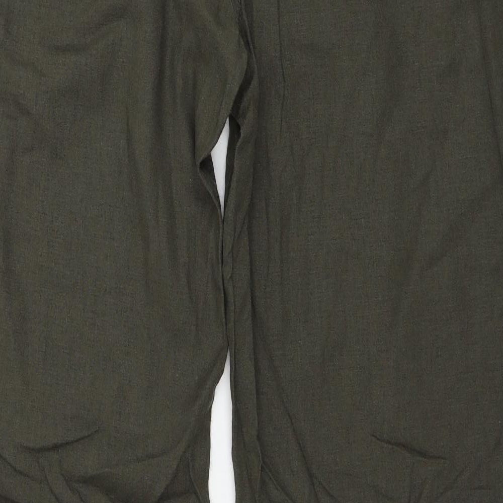 Marks and Spencer Womens Green   Trousers  Size 14 L30 in