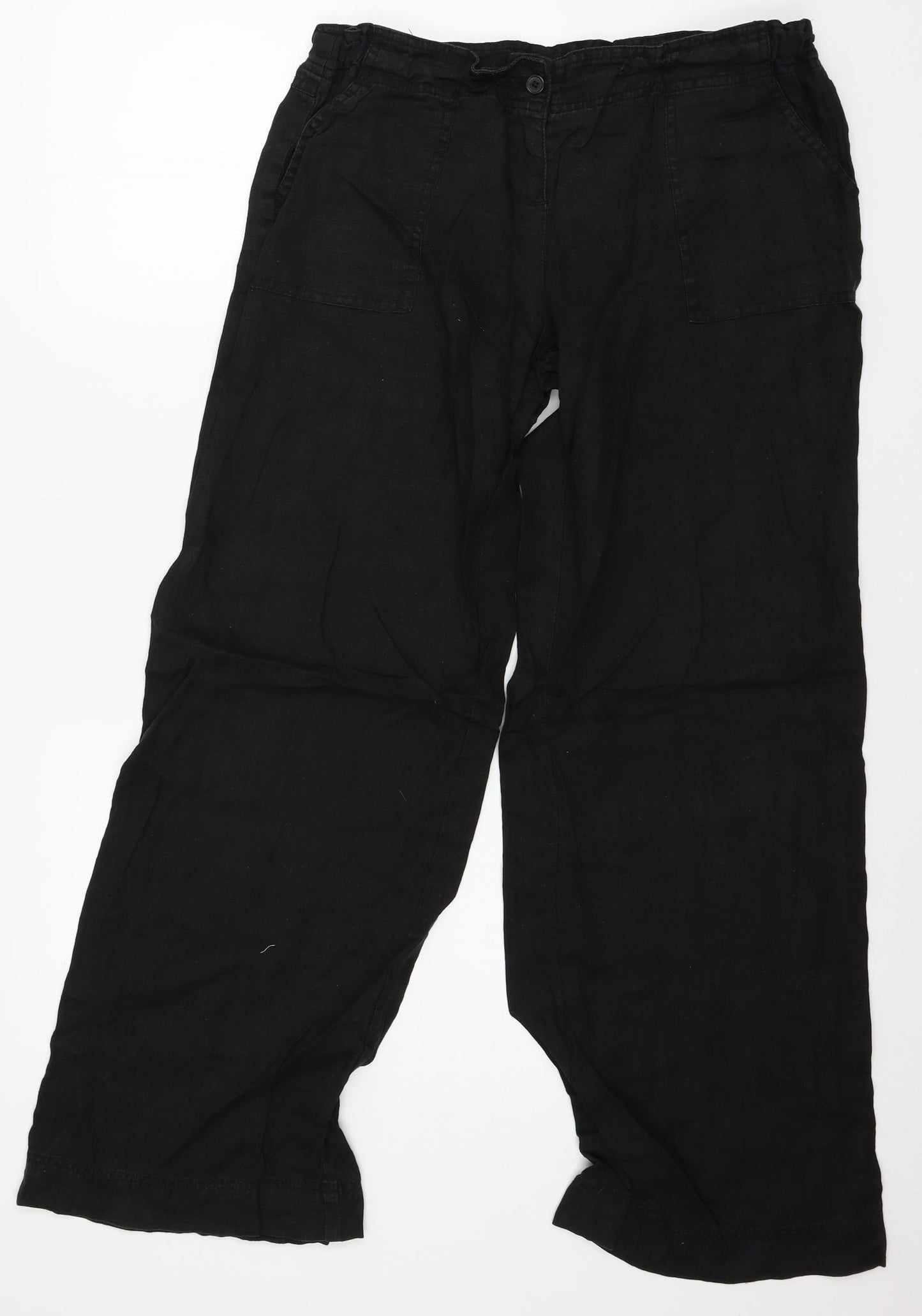 Atmosphere Womens Black   Trousers  Size 14 L29 in