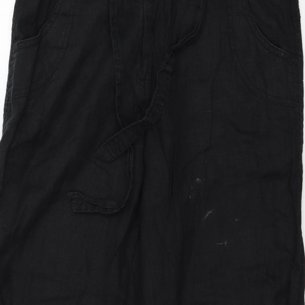 George Womens Black   Trousers  Size 10 L28 in