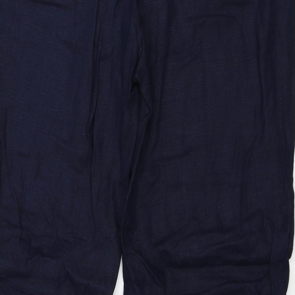 NEXT Womens Blue   Trousers  Size 14 L31 in