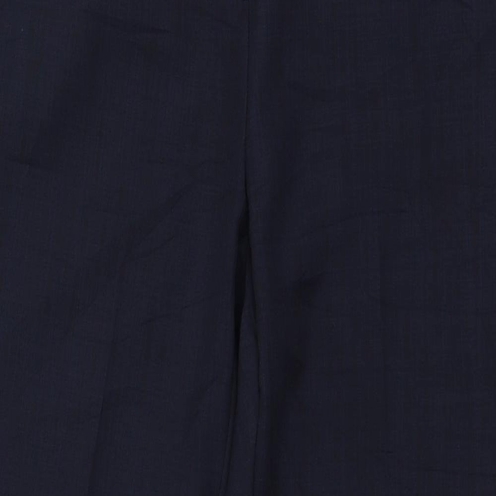 Marks and Spencer Womens Blue   Trousers  Size 14 L28 in