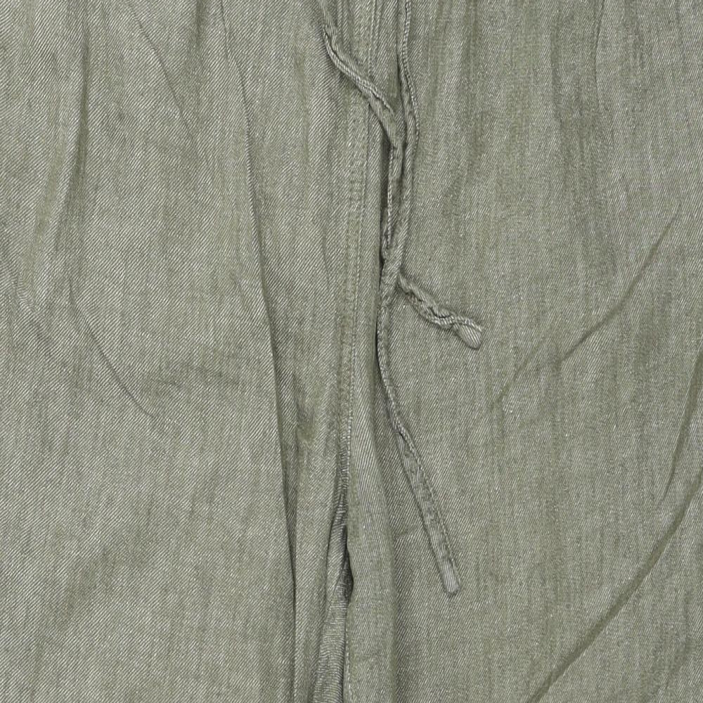 George Womens Green   Trousers  Size 14 L25 in