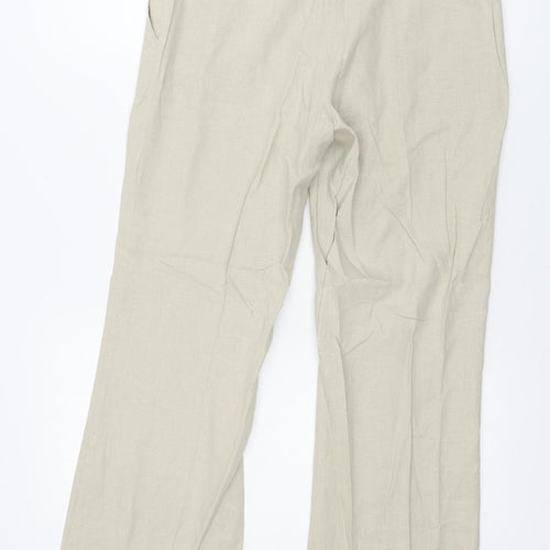 George Womens Beige   Trousers  Size 10 L28 in