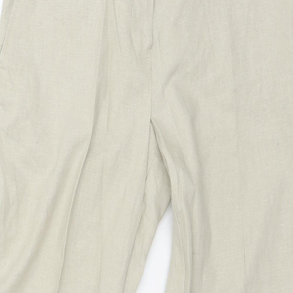 George Womens Beige   Trousers  Size 10 L28 in