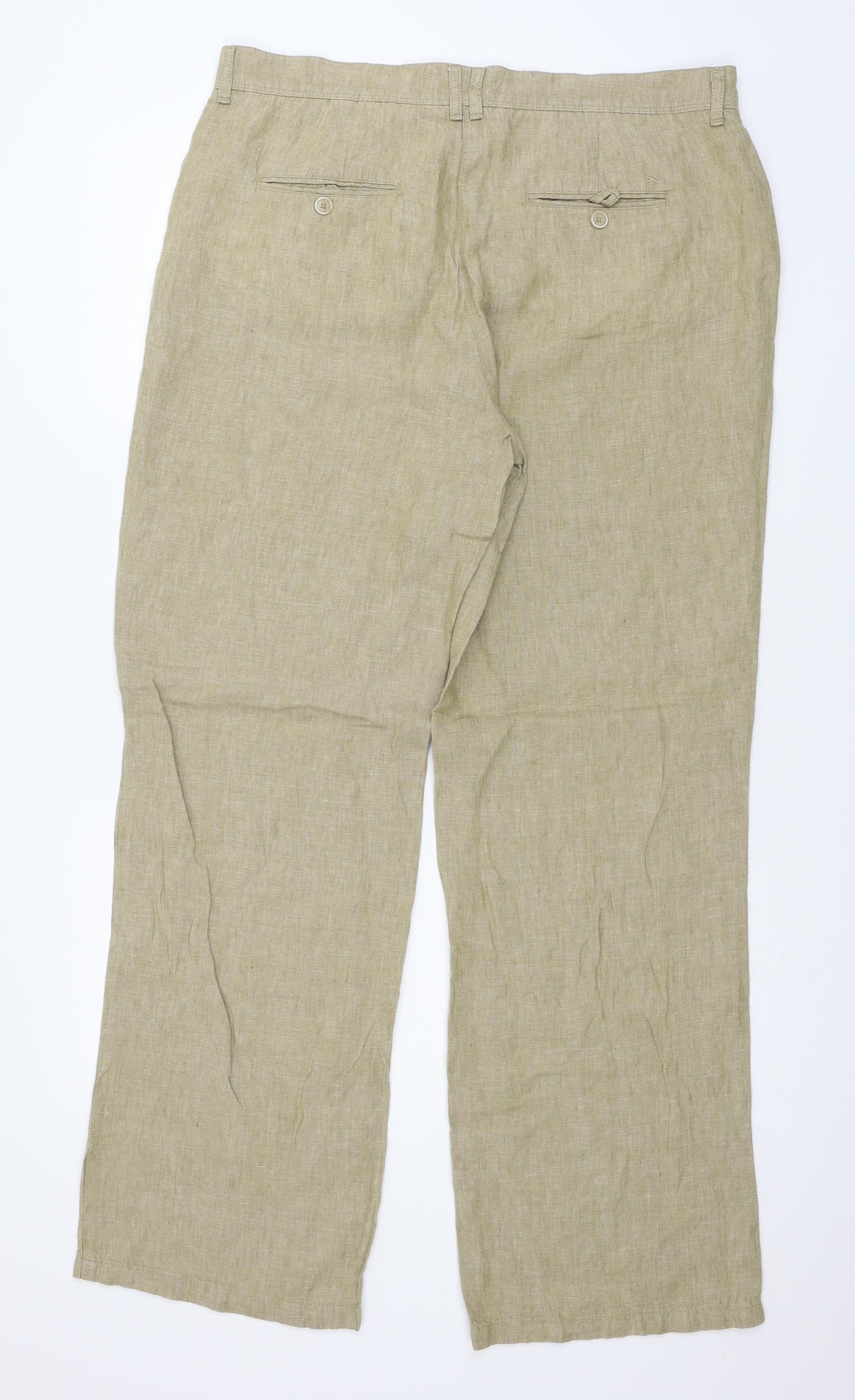 BRAX Womens Brown   Trousers  Size 16 L31 in