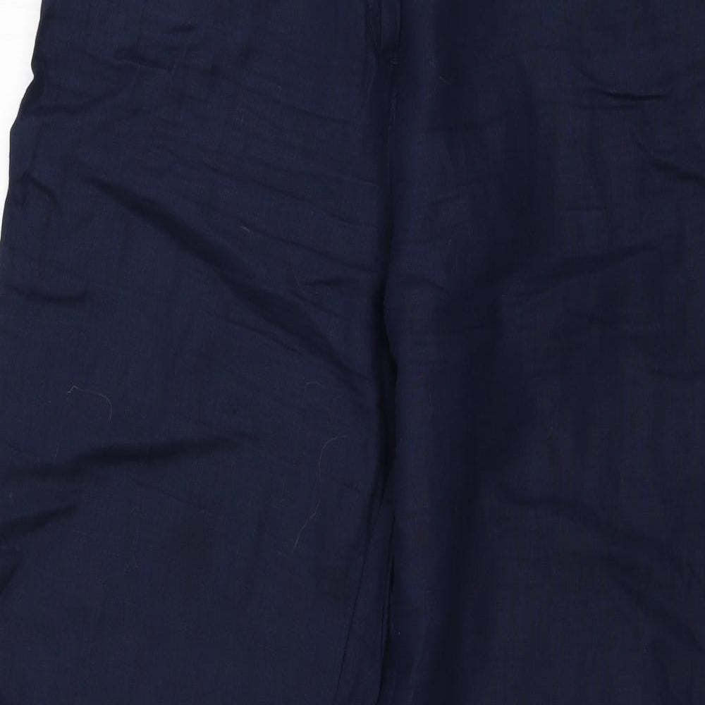 Monsoon Womens Blue   Trousers  Size 14 L33 in