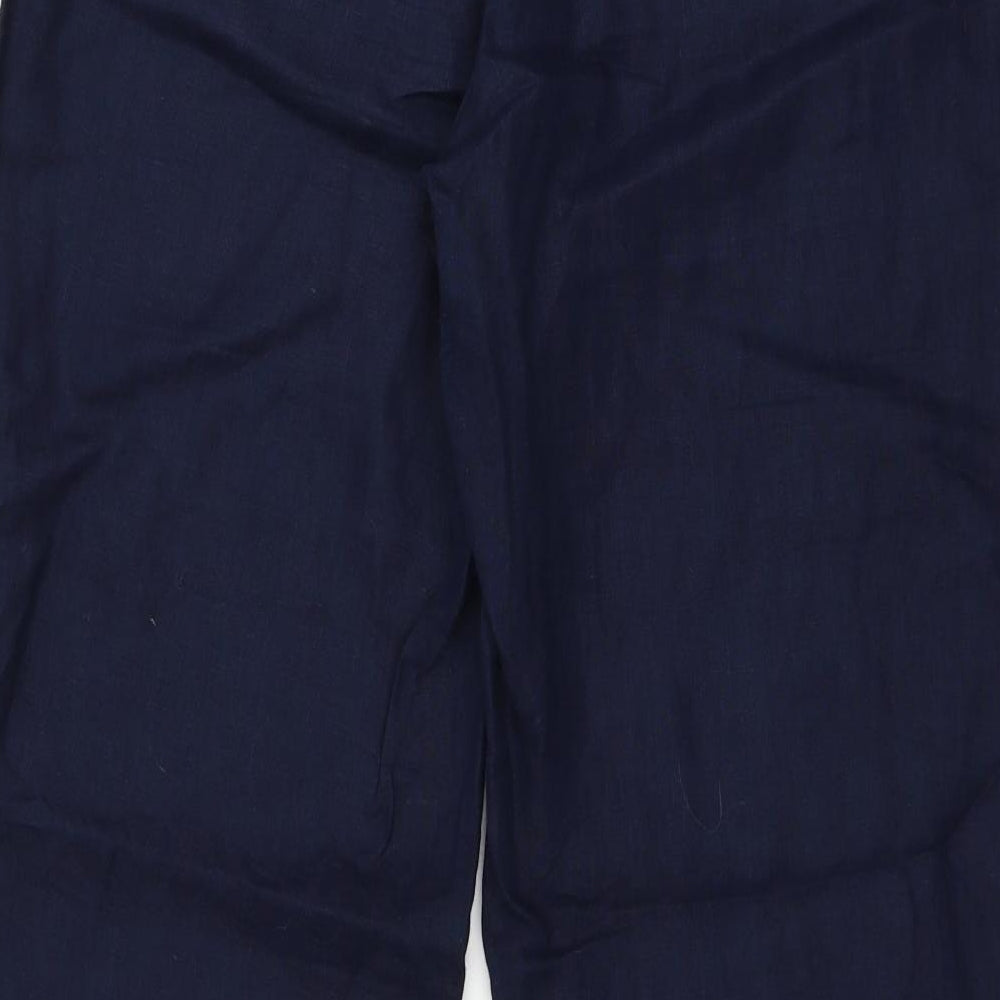 Monsoon Womens Blue   Trousers  Size 14 L33 in