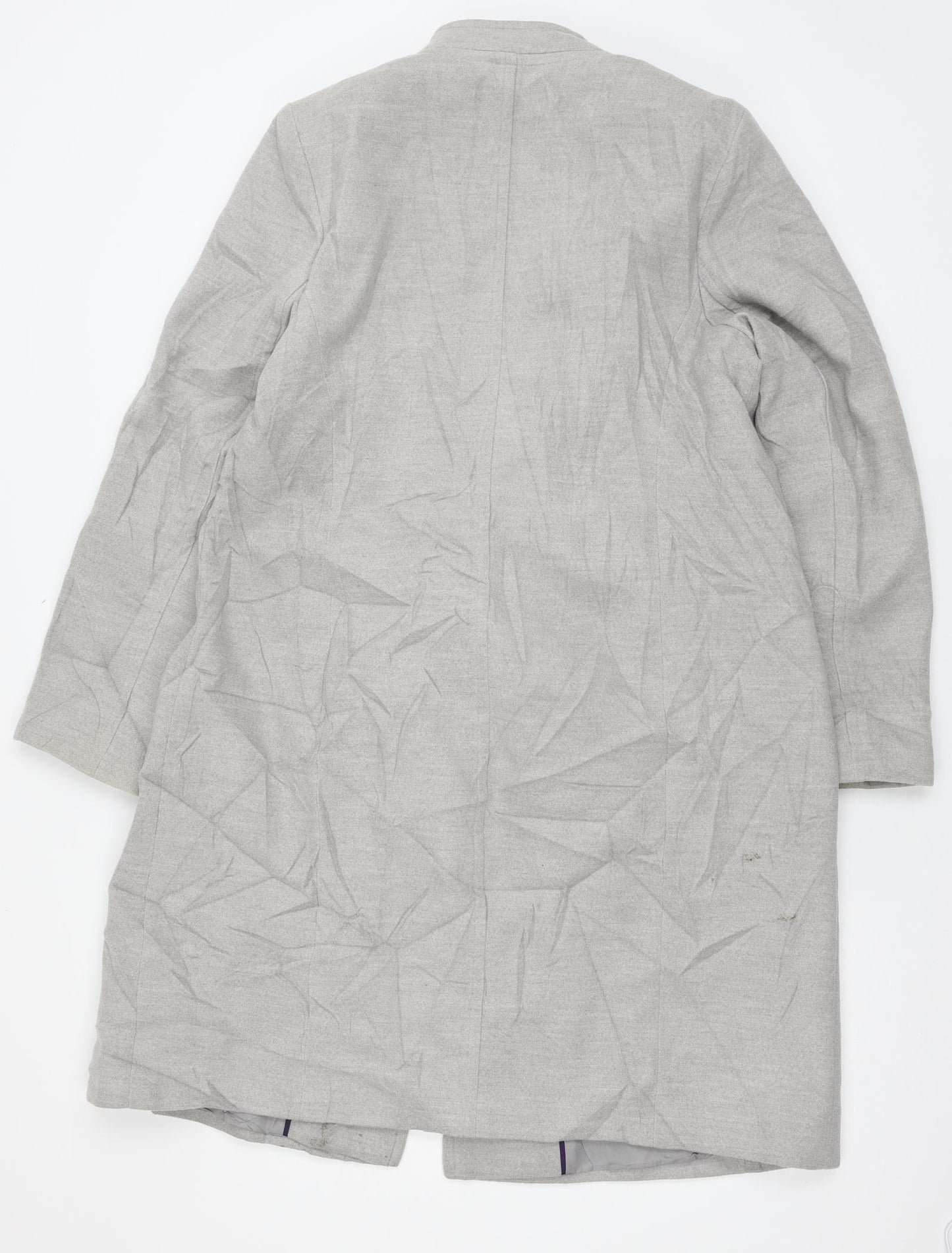 Marks and Spencer Womens Grey   Overcoat Coat Size 16