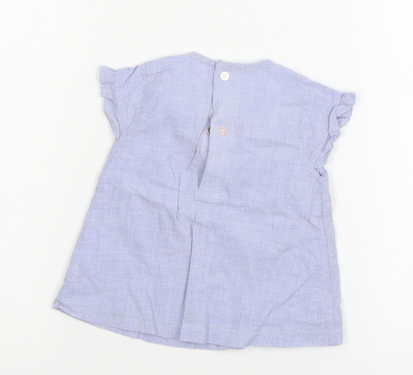 TU Girls Blue  Jersey Basic T-Shirt Size 6-9 Months  - Peter Rabbit