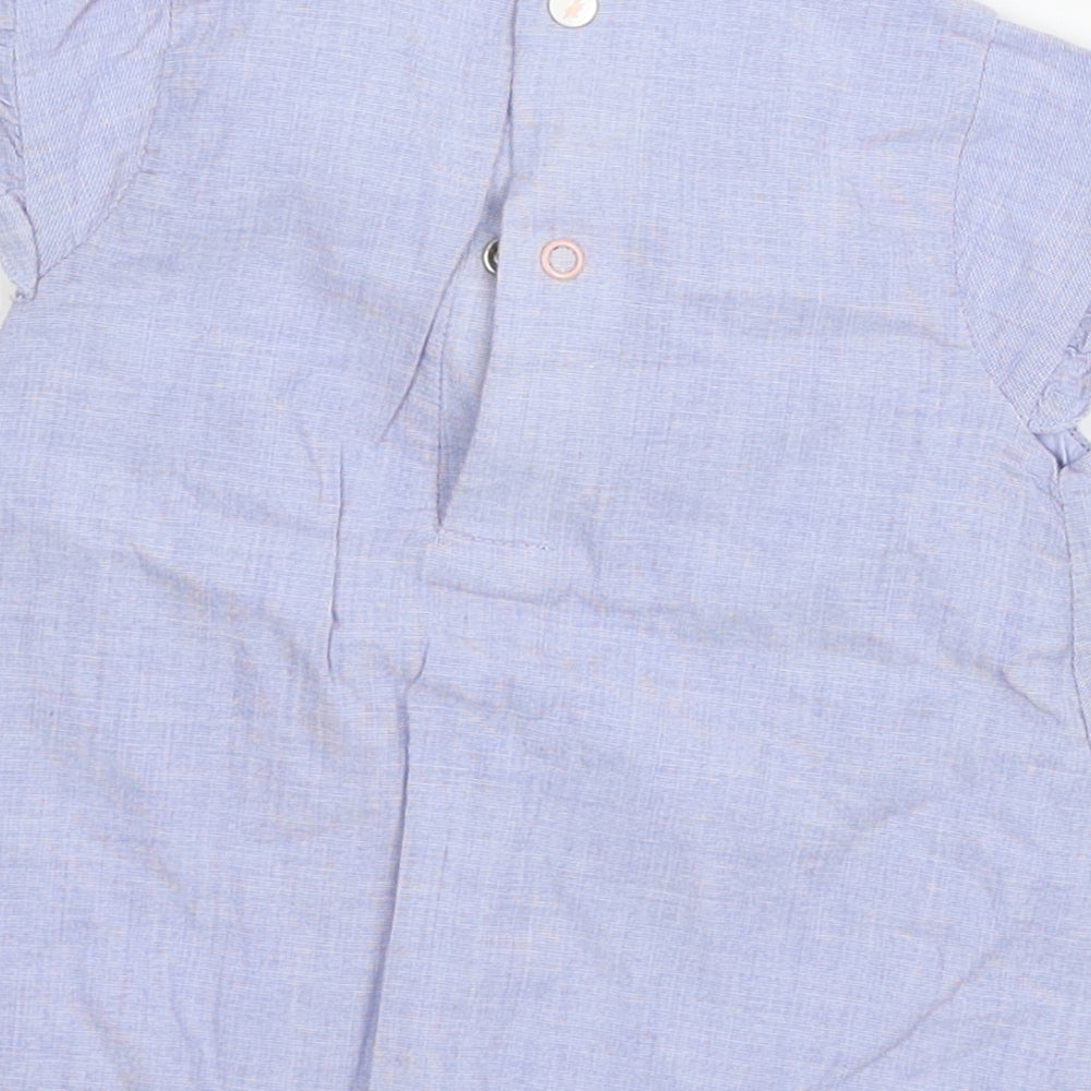 TU Girls Blue  Jersey Basic T-Shirt Size 6-9 Months  - Peter Rabbit