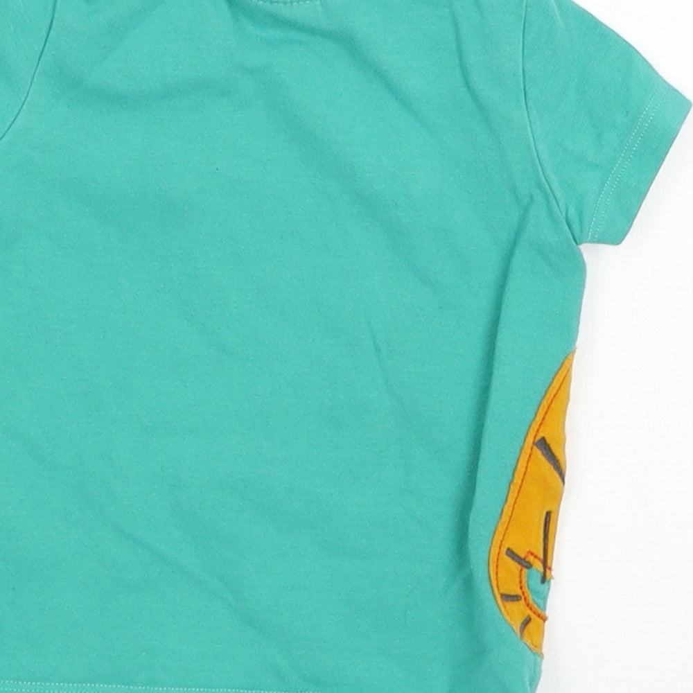 NEXT Baby Green  Jersey Basic T-Shirt Size 3-6 Months  - Tiger