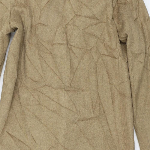 Atmosphere Womens Brown   Overcoat Coat Size 10