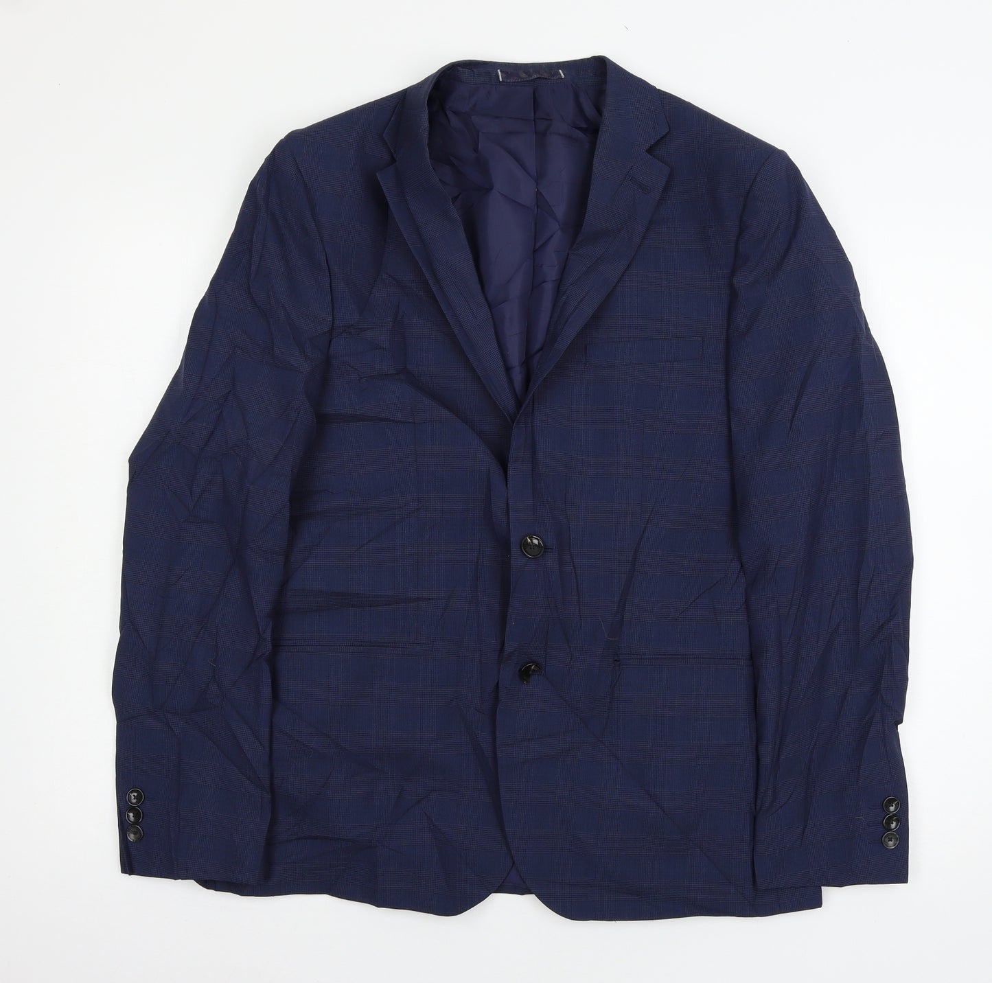 Marks and Spencer Mens Blue   Jacket Suit Jacket Size L