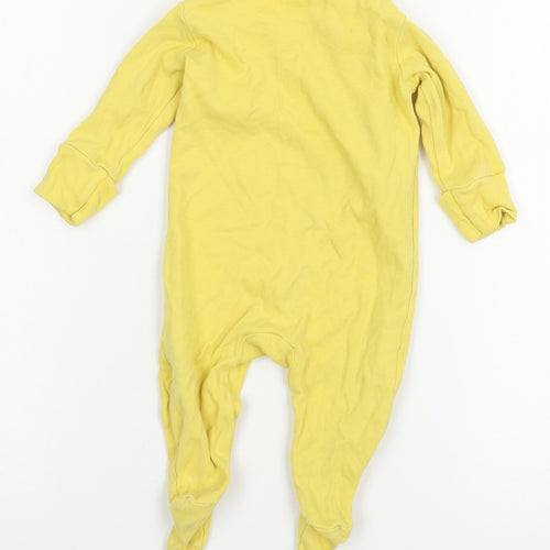 NEXT Baby Yellow  Jersey Babygrow One-Piece Size 0-3 Months  - Rockets
