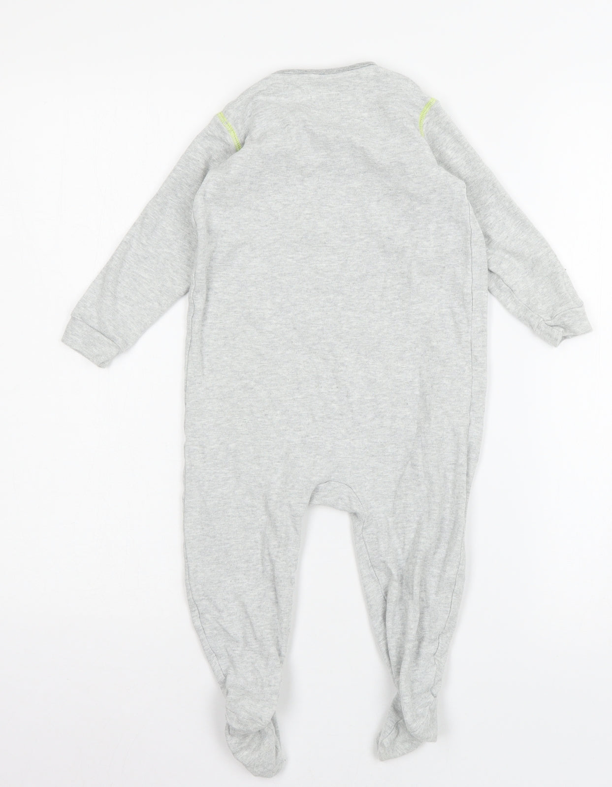 NEXT Baby Grey  Jersey Babygrow One-Piece Size 18-24 Months  - Penguin