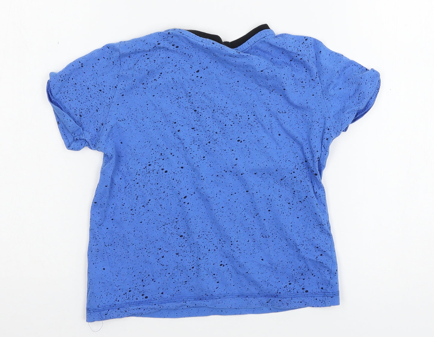 George Boys Blue  Jersey Basic T-Shirt Size 4-5 Years  - Sonic The Hedgehog