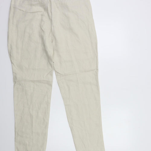 Long Tall Sally Womens Beige   Trousers  Size 16 L34 in