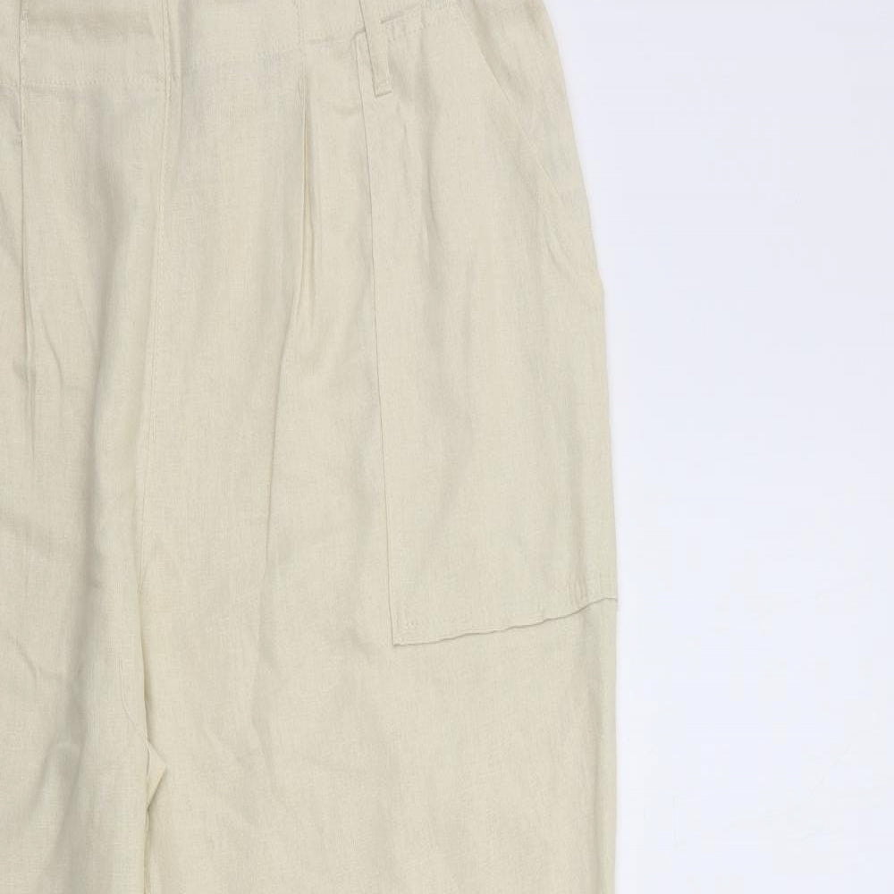 Primark Womens Beige   Trousers  Size 18 L29 in