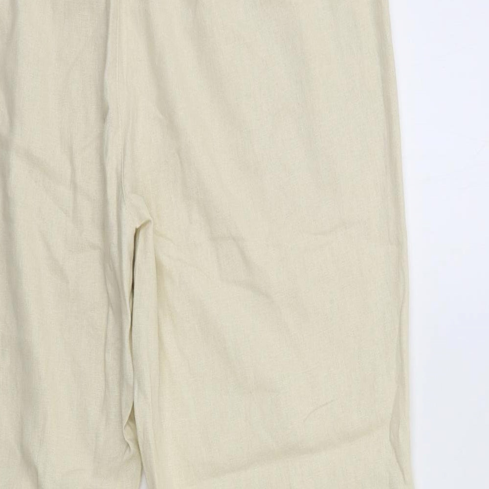 Primark Womens Beige   Trousers  Size 18 L29 in