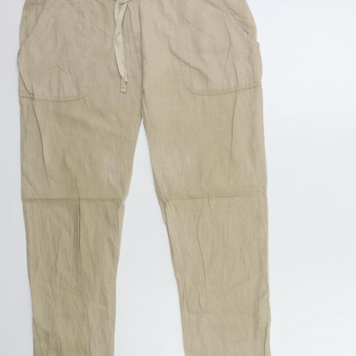 Avenue Womens Beige   Trousers  Size M L28 in