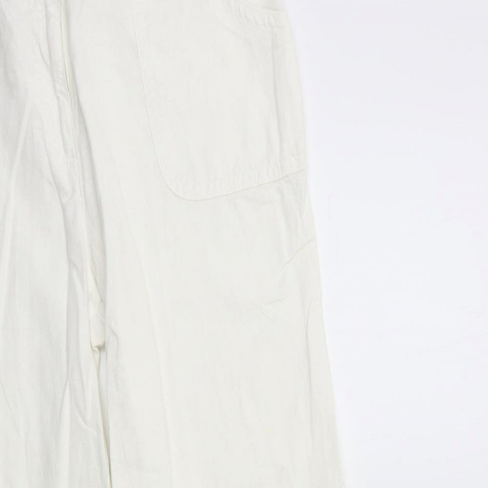 TU Womens White   Trousers  Size 12 L30 in
