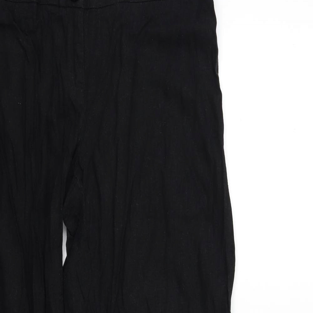 Debenhams Womens Black   Trousers  Size 16 L30 in