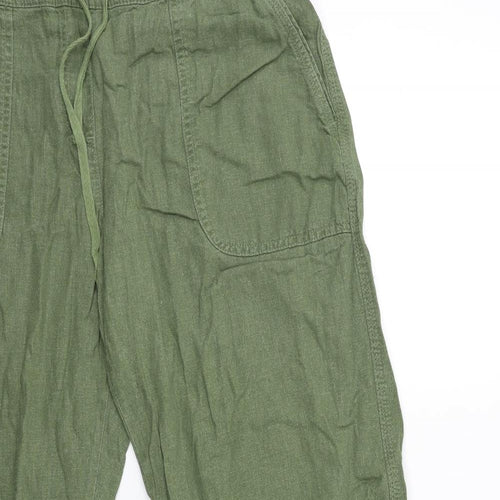 TU Womens Green   Trousers  Size 12 L26 in