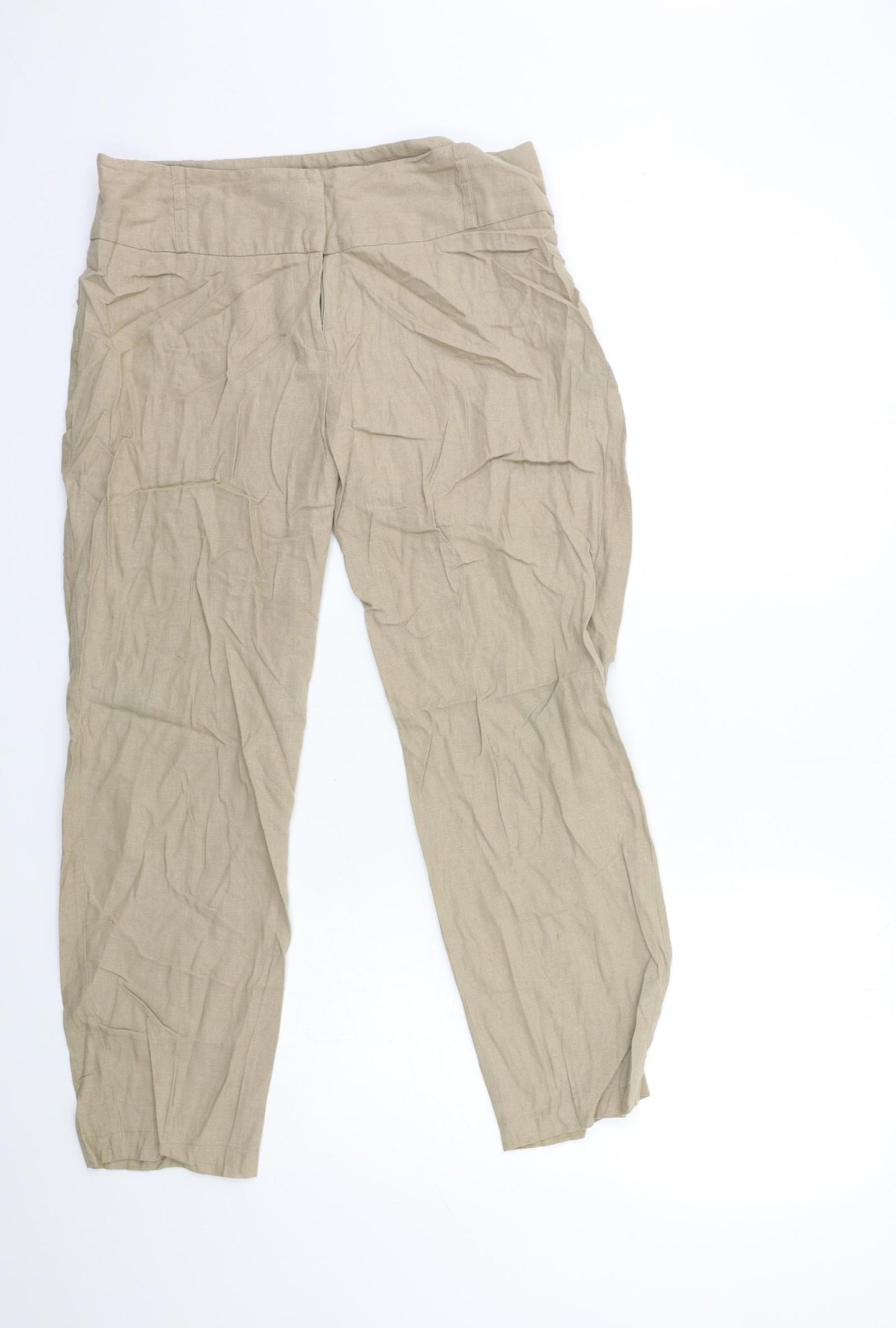 George Womens Brown   Trousers  Size 12 L28 in