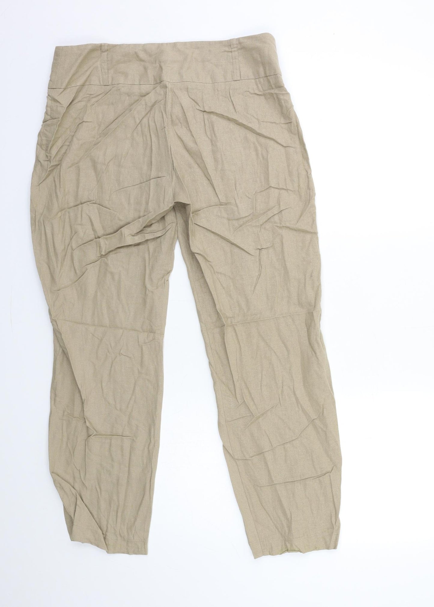 George Womens Brown   Trousers  Size 12 L28 in