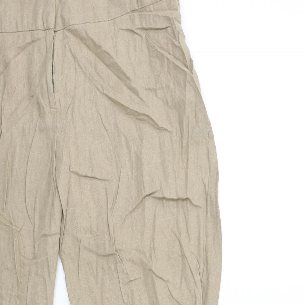 George Womens Brown   Trousers  Size 12 L28 in