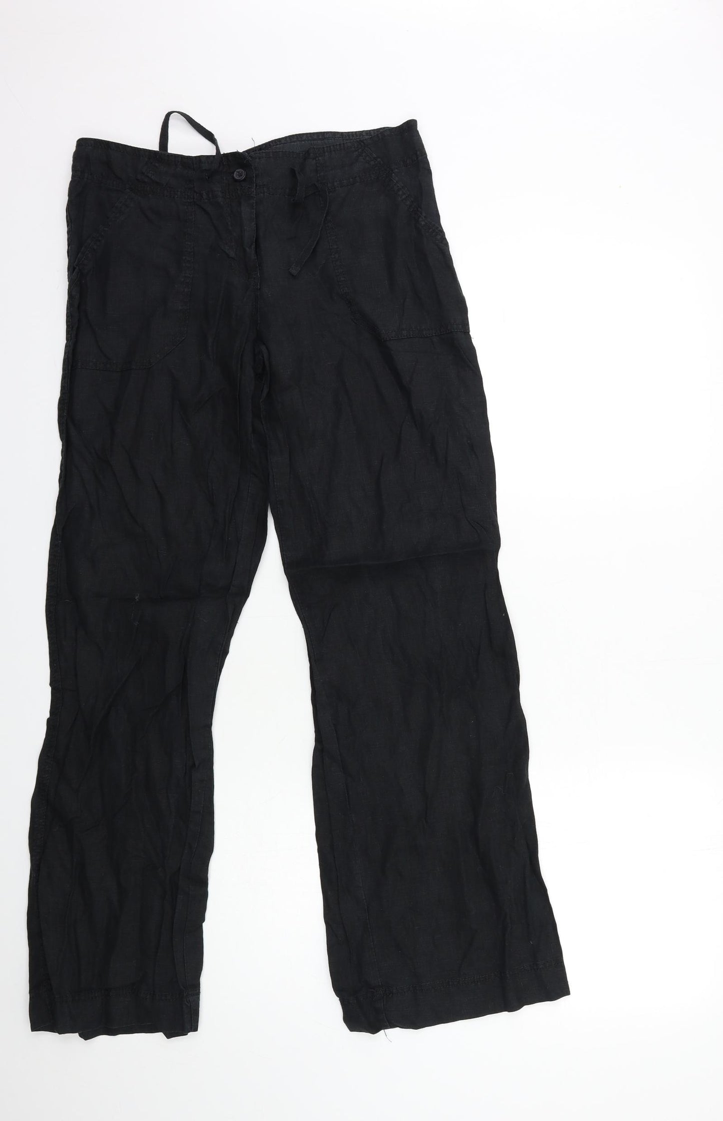 Atmosphere Womens Black   Trousers  Size 10 L31 in