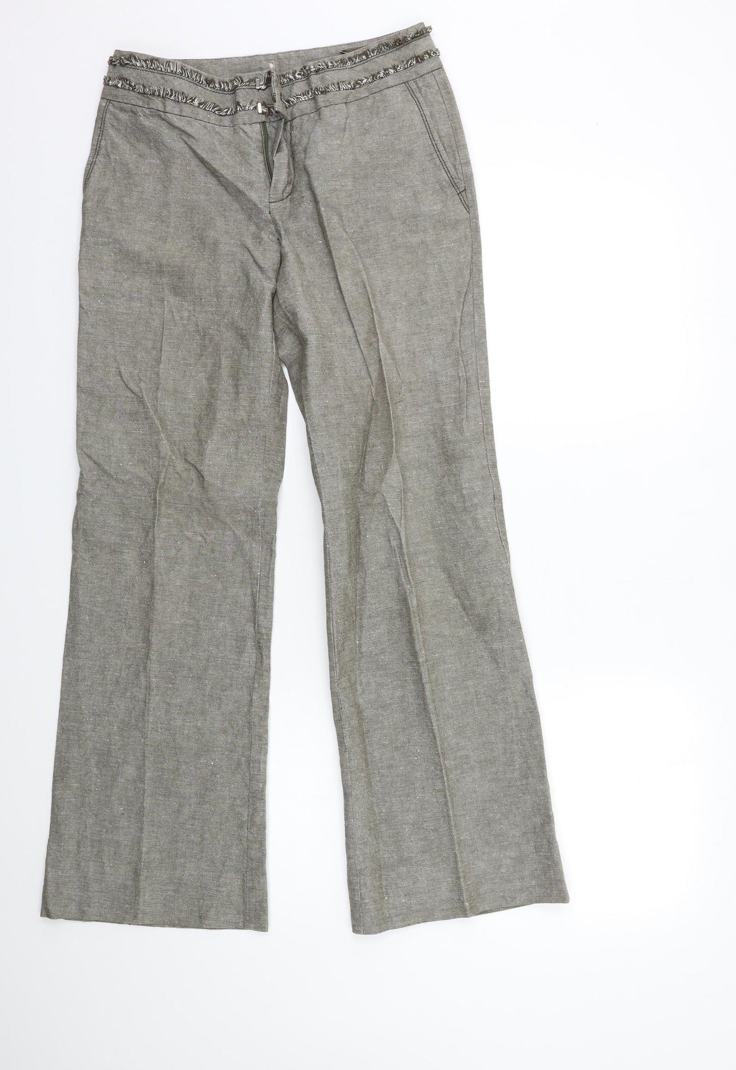 Mexx Womens Grey   Trousers  Size 10 L31 in