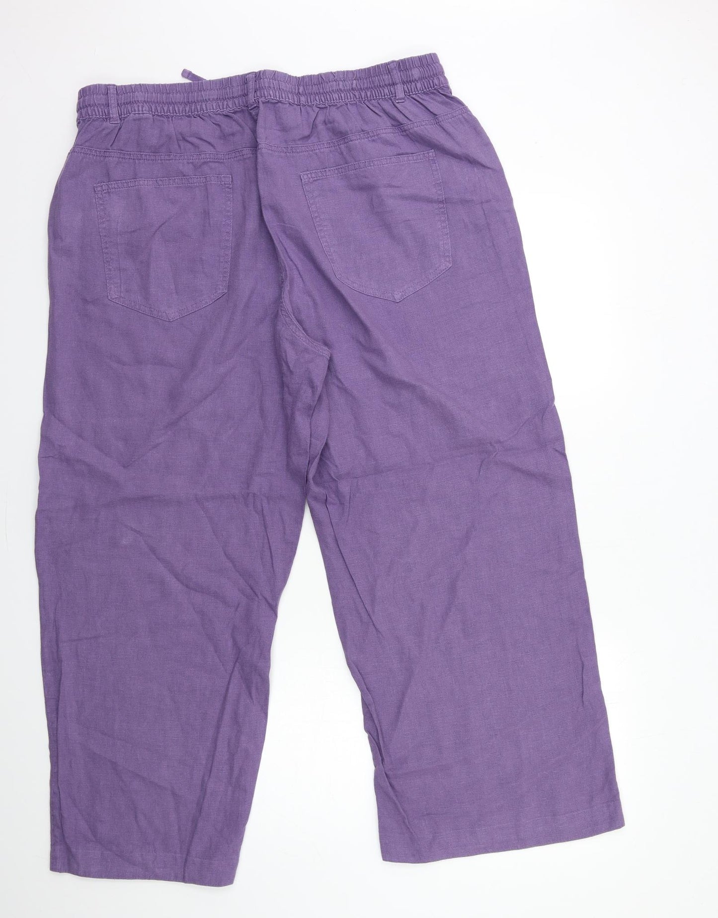 Marks and Spencer Mens Purple   Trousers  Size 20 L29 in