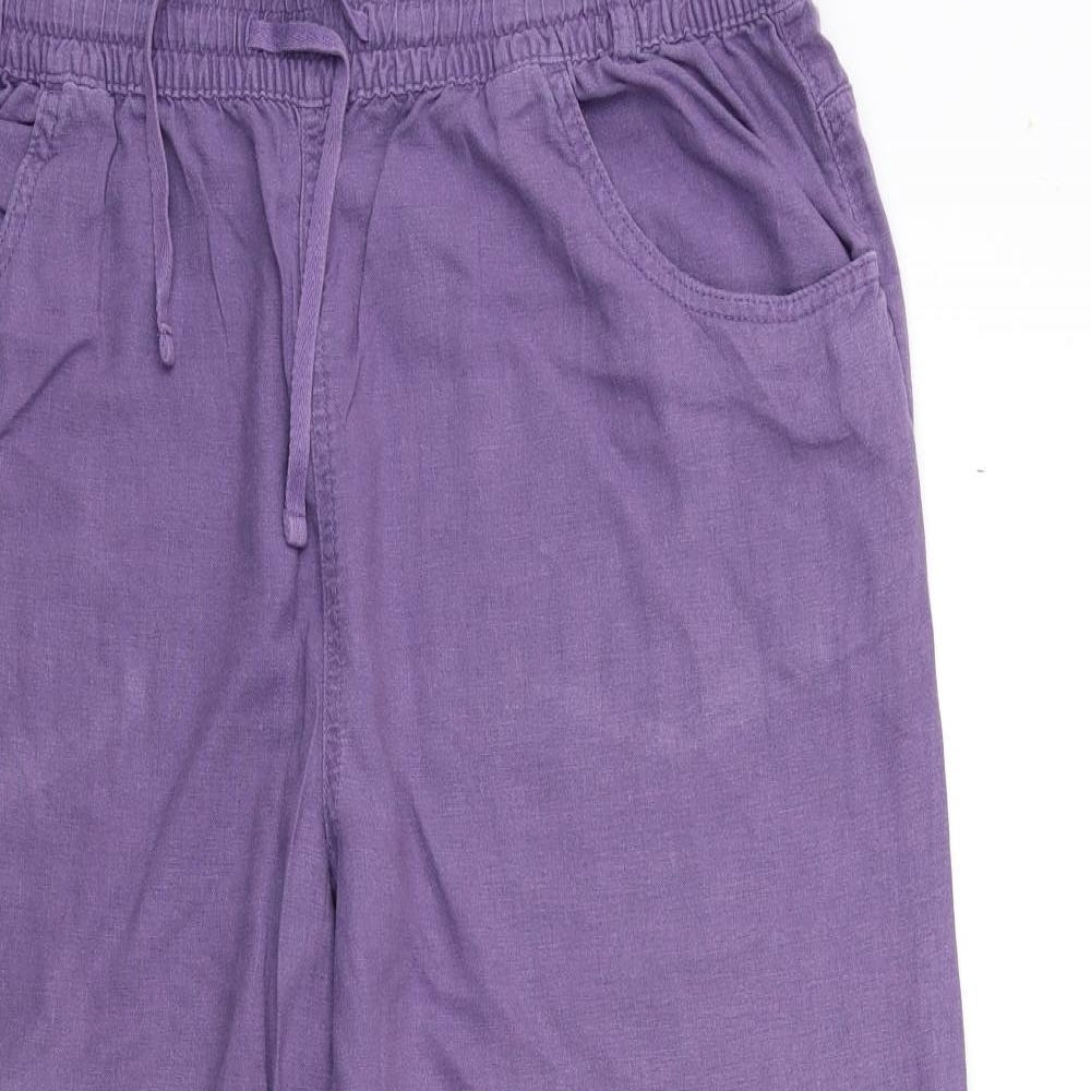 Marks and Spencer Mens Purple   Trousers  Size 20 L29 in