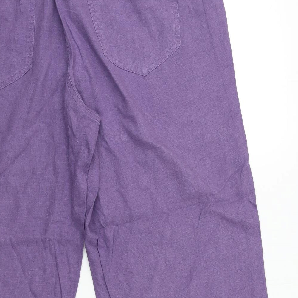 Marks and Spencer Mens Purple   Trousers  Size 20 L29 in