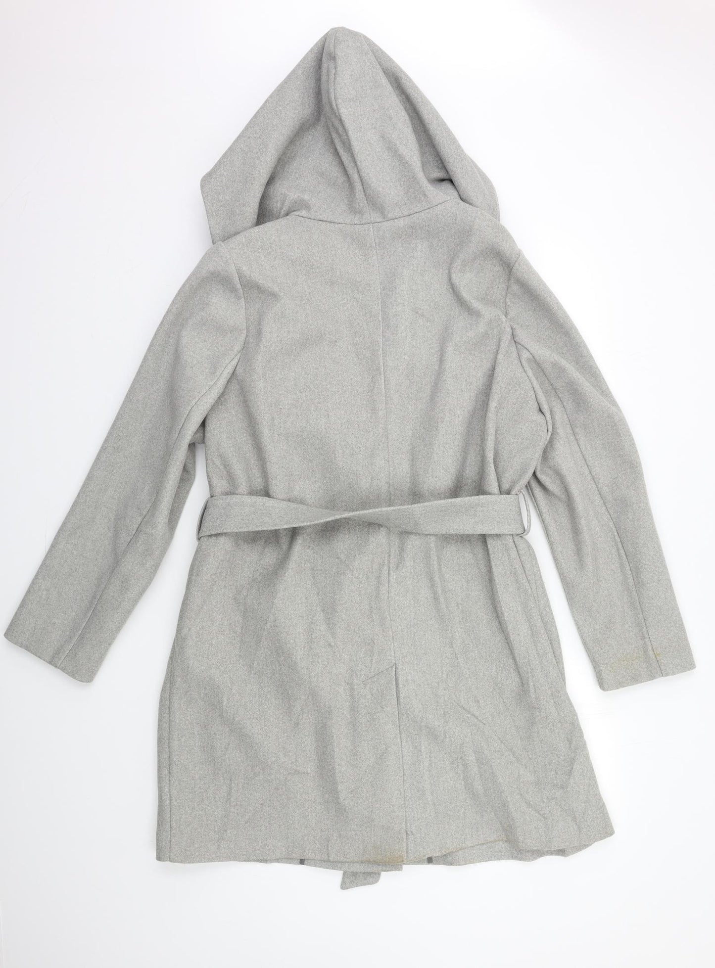 Marks and Spencer Womens Grey   Overcoat Coat Size 18